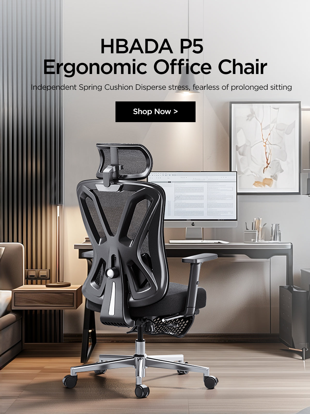 HBADA Chair | Future Ergonomic within your touch