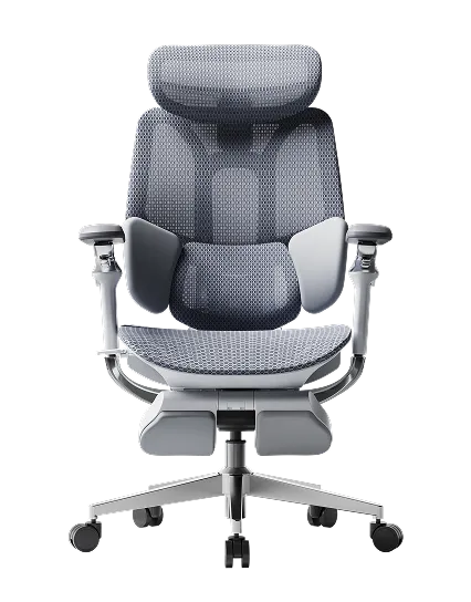 Smart ergonomic office chair with adaptive lumbar support