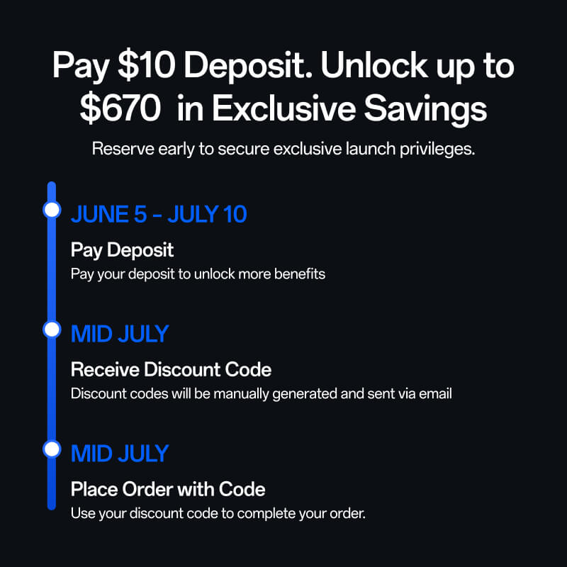 HBADA X7 Prestige Deposits