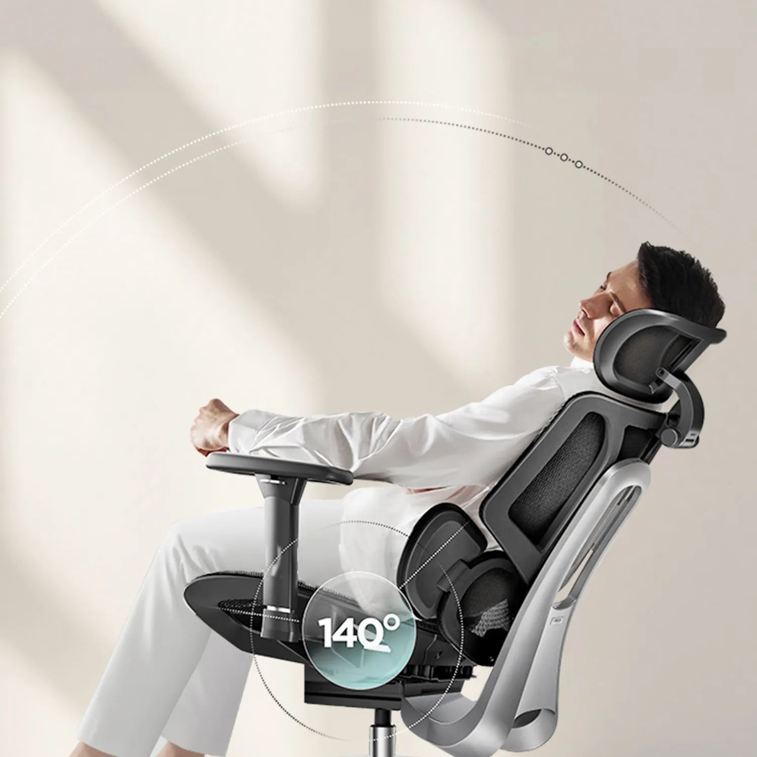 HBADA E3 Air Ergonomic Office Chair (without Footrest)