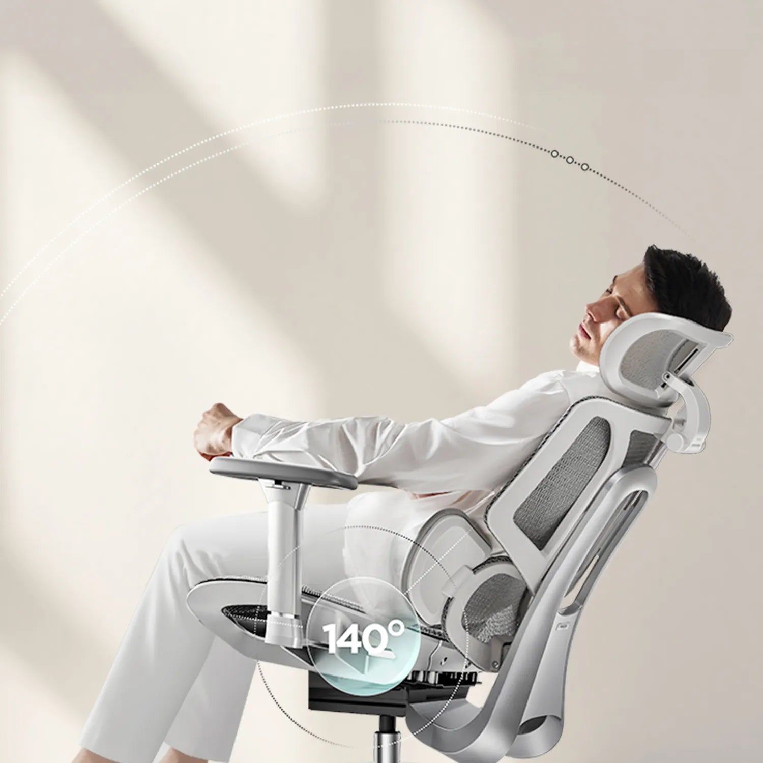 HBADA E3 Air Ergonomic Office Chair (without Footrest)