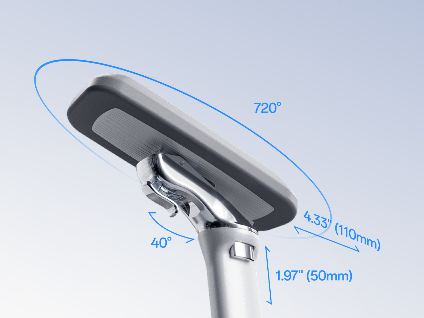 720° Full-Range Armrests