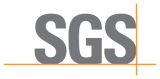 SGS logo in green on a white background