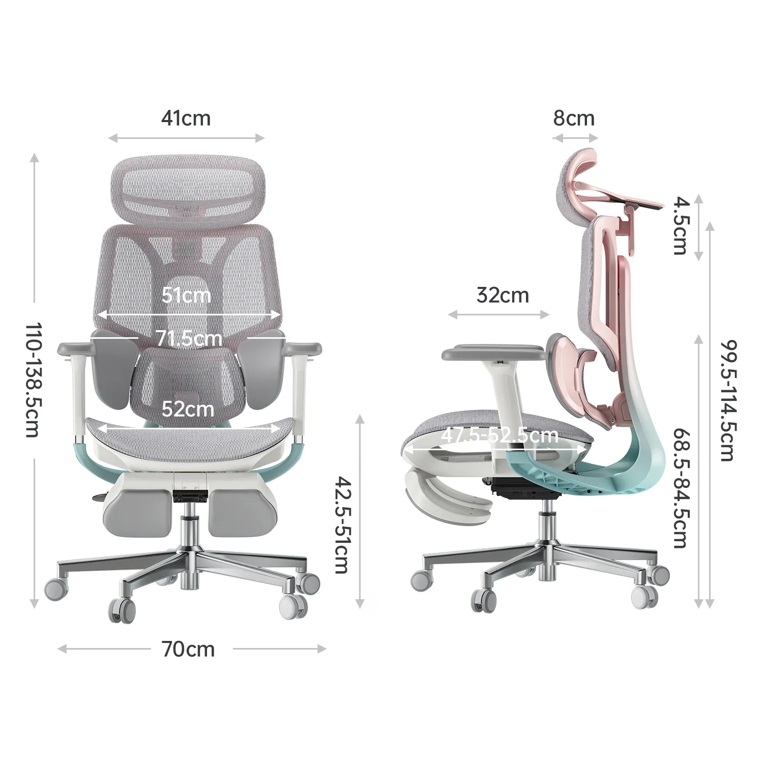HBADA E3 Pro Ergonomic Office Chair