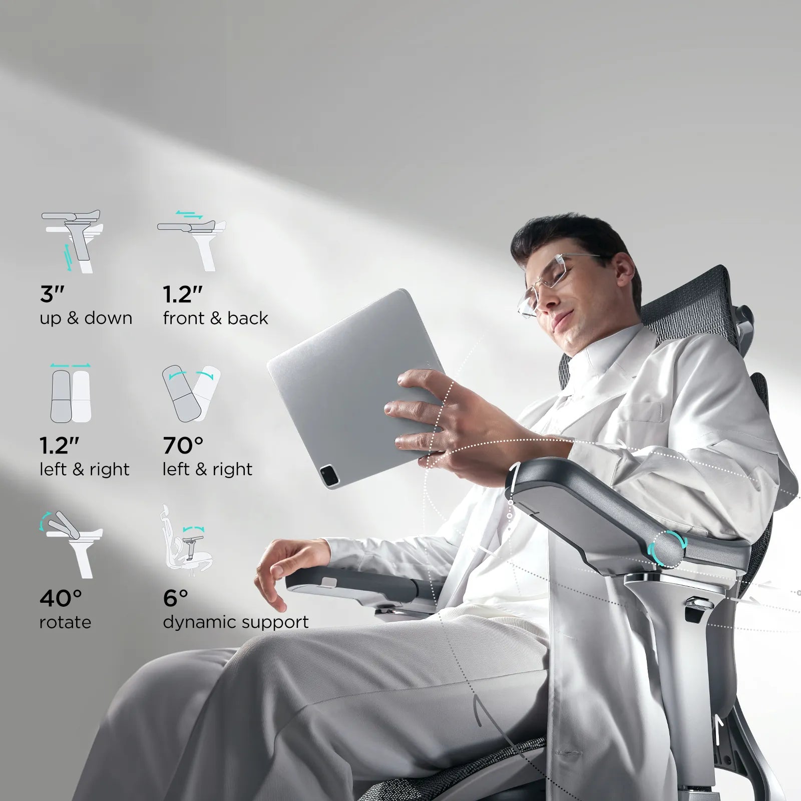 HBADA E3 Pro Ergonomic Office Chair