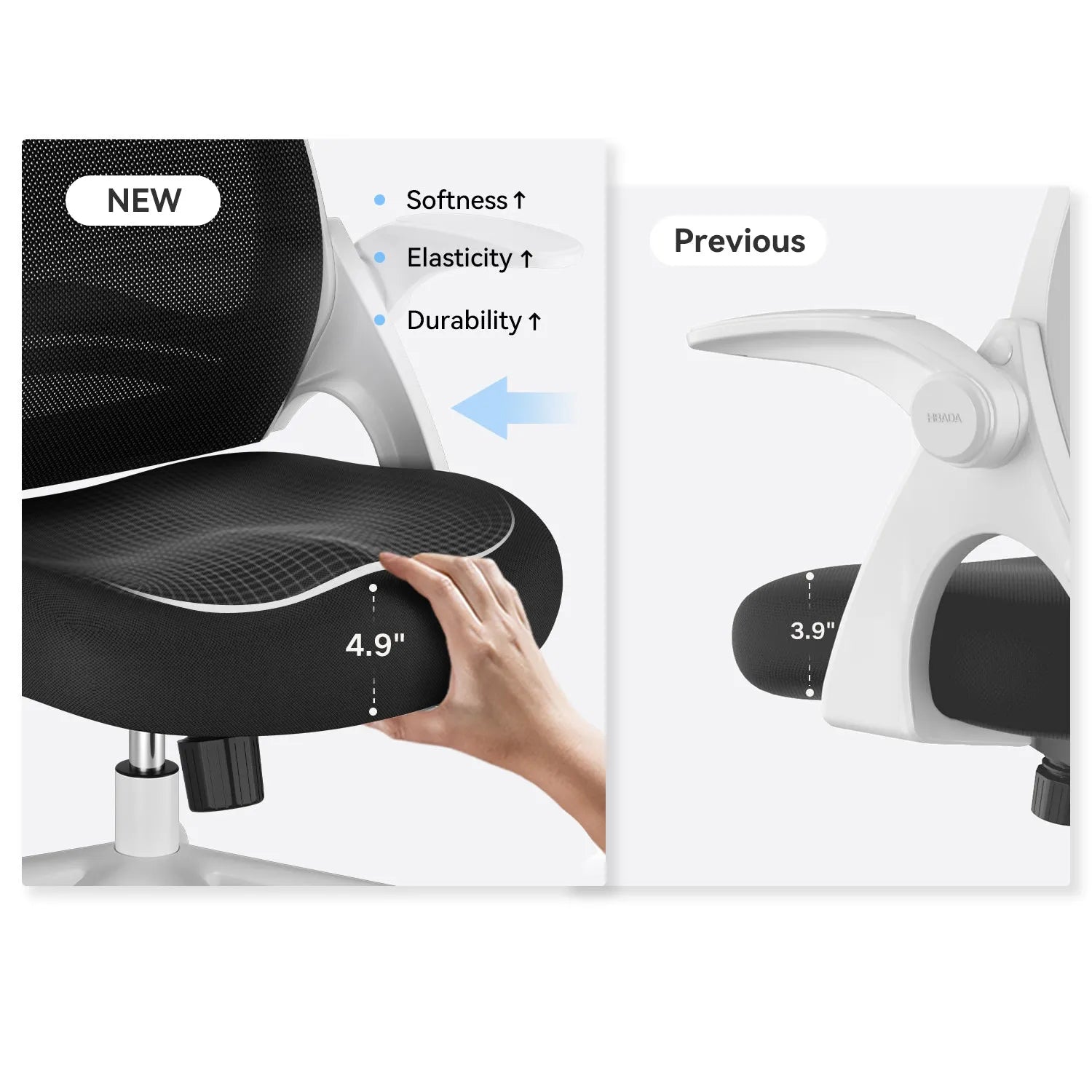 HBADA Penguin-inspired Office Chair -J1