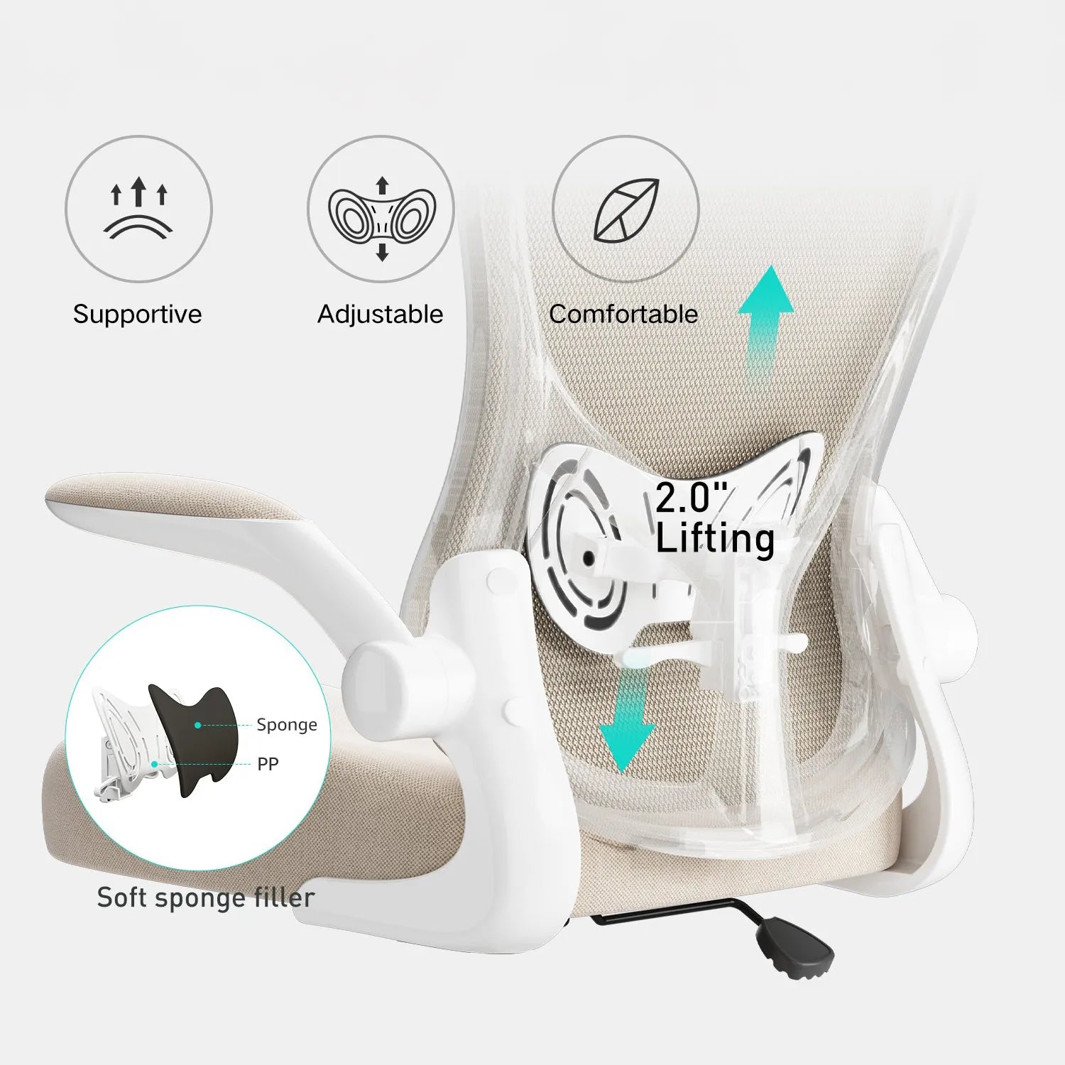 HBADA Butterfly Office Chair- J3