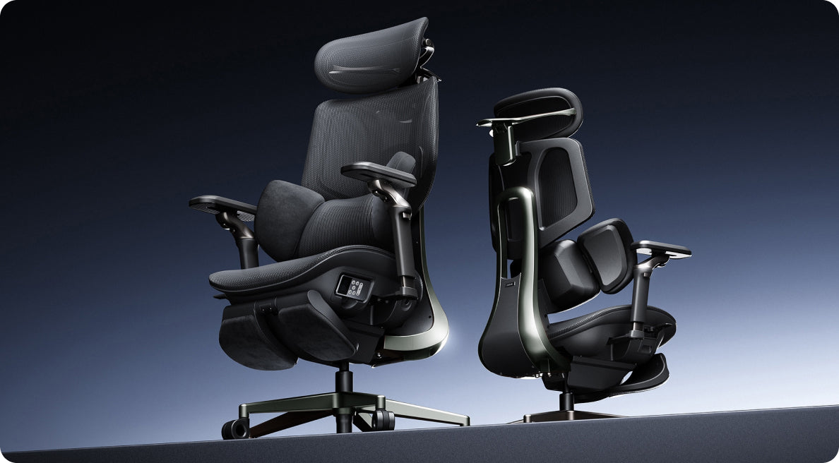 HBADA E3 Ultra Ergonomic Office Chair with Footrest