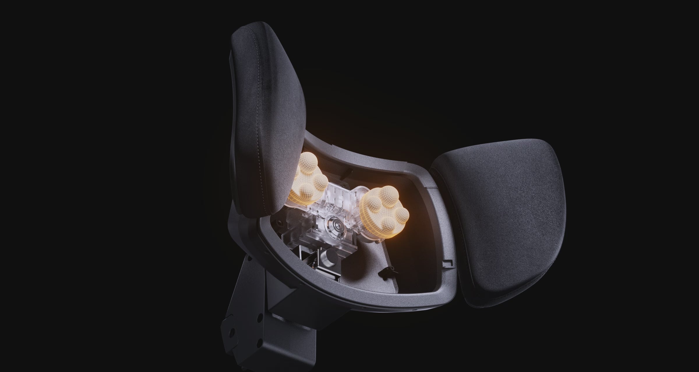 HBADA X7 smart office chair with 8D massage and reinforced frame for big and tall users.