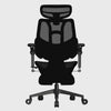 HBADA X7 720-degree mechanical armrests designed for wide-shouldered big and tall users.
