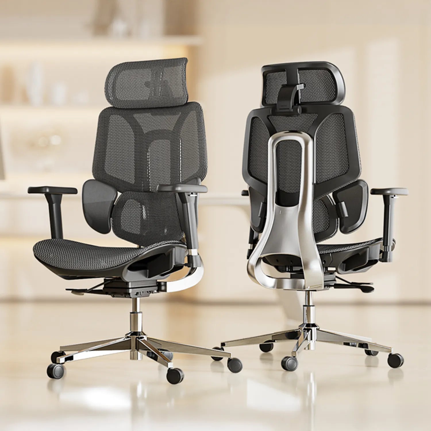 HBADA E3 Air Ergonomic Office Chair (without Footrest)