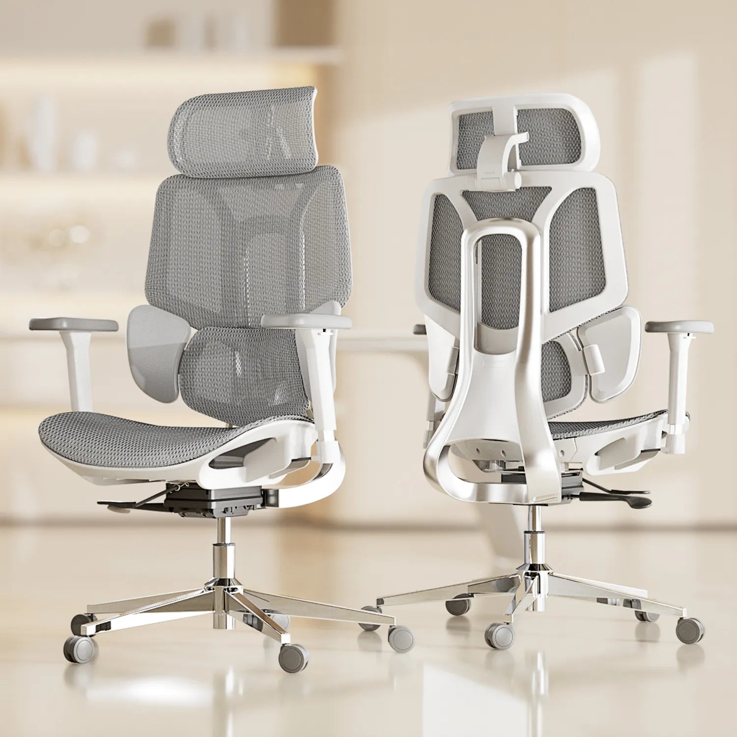 HBADA E3 Air Ergonomic Office Chair (without Footrest)