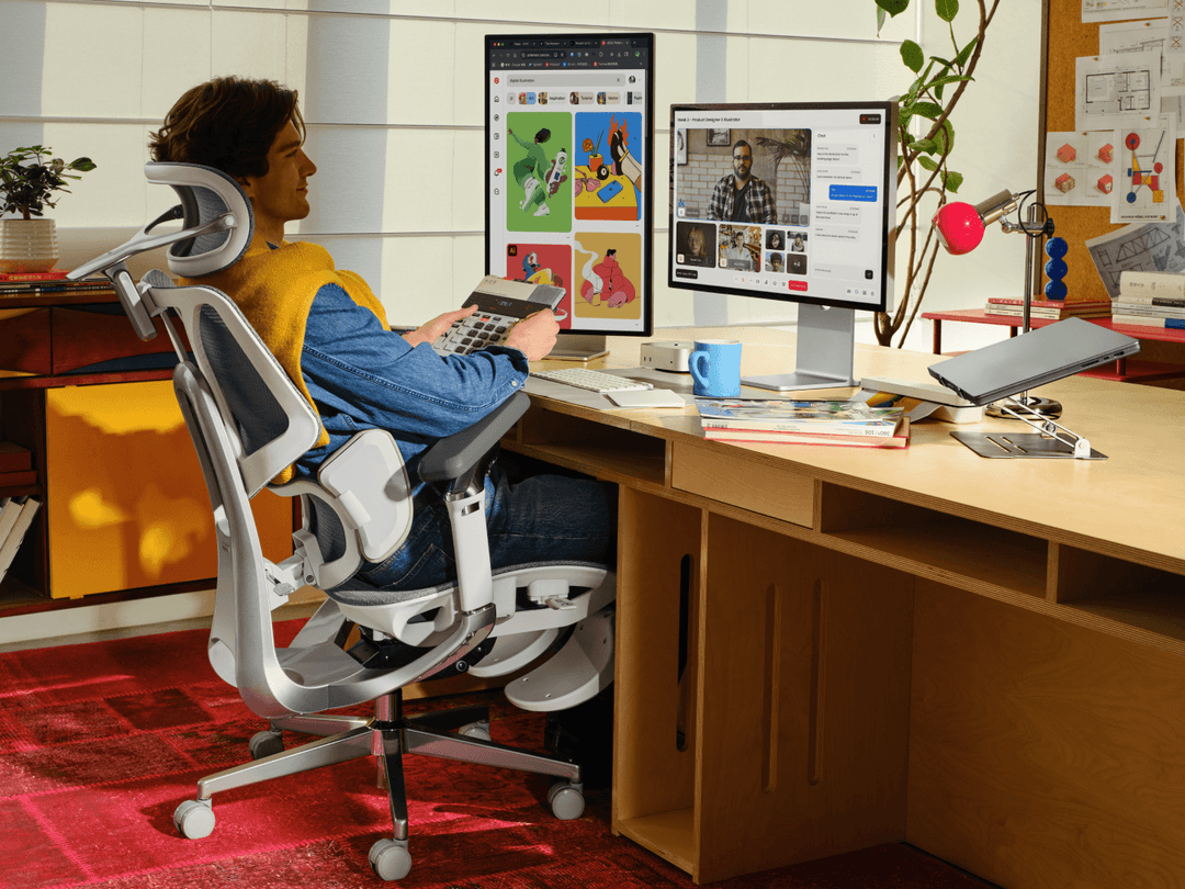 HBADA X7 Smart Ergonomic Office Chair with AI Lumbar Support