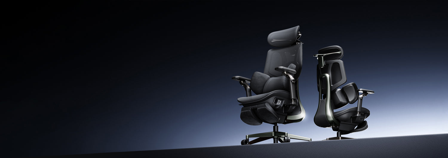 HBADA E3 Pro 2026 Edition: Bio-synchronized ergonomic office chair vs Anthros chair for long work hours.